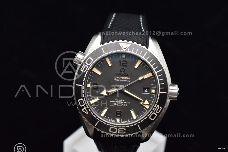 Gray Rubber Super SS Ocean 1:1 Gray on Best Bezel A8900 Planet VSF Black Strap Edition Clone 43.5mm Dial 0106